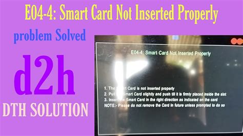 i07 4 checking smart card|Videocon d2h Troubleshooting Tips for Engineers (Here for.